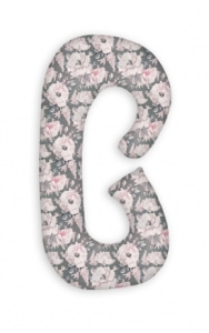 Super Mami "C" Poduszka dla kobiet w ciąży wzór Kwiaty
